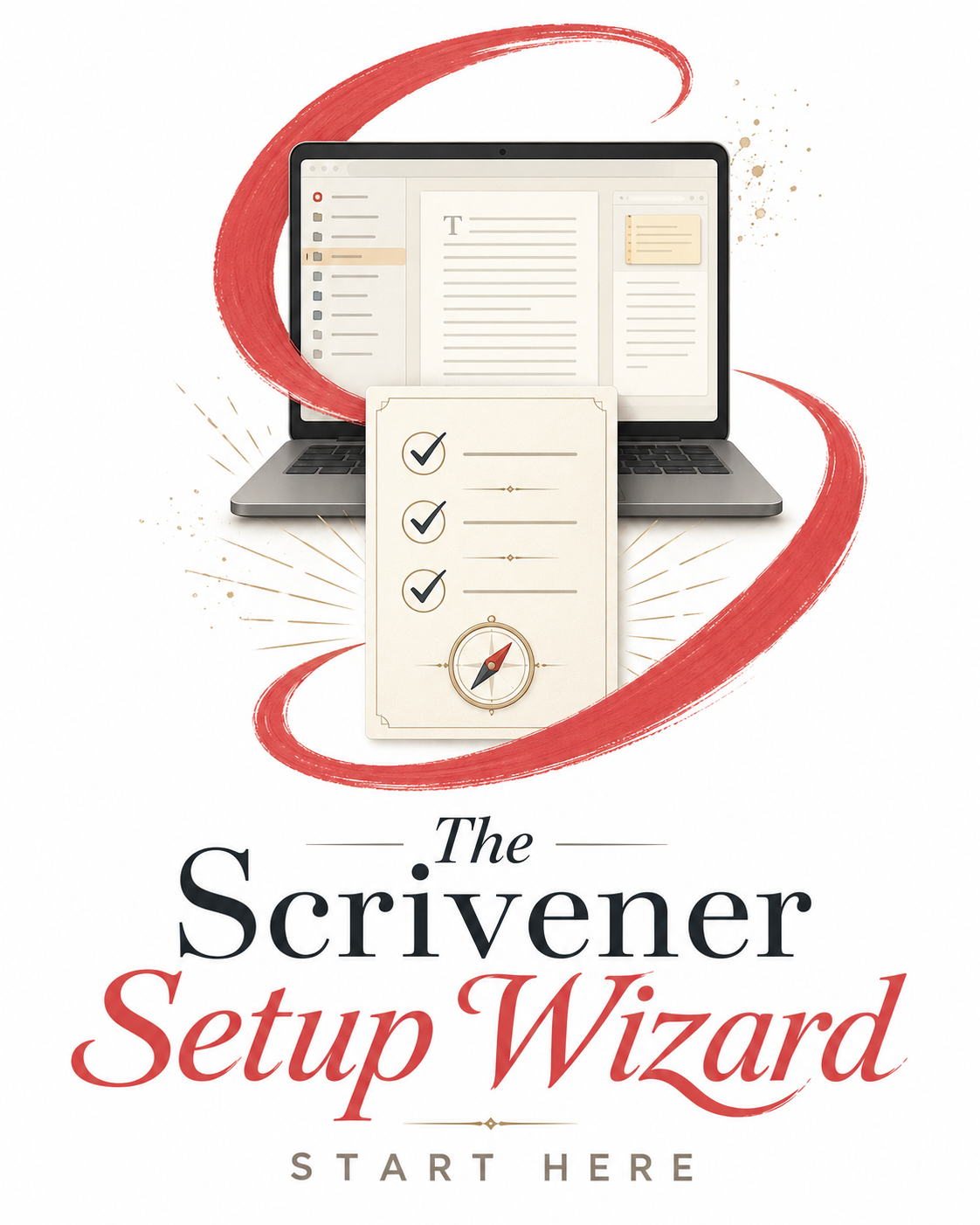 The Scrivener Setup Wizard. Start Here.