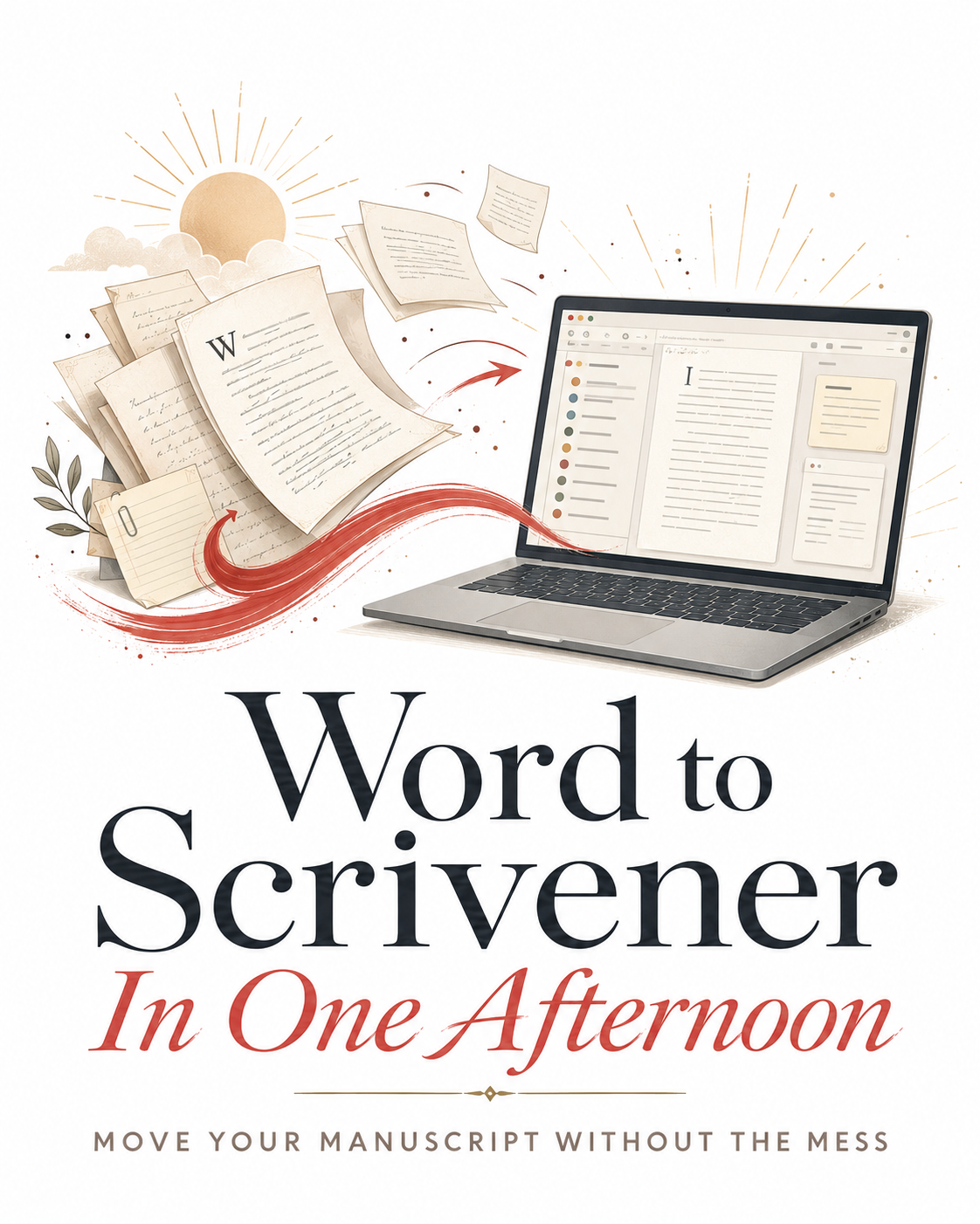 Word to Scrivener in One Afternoon